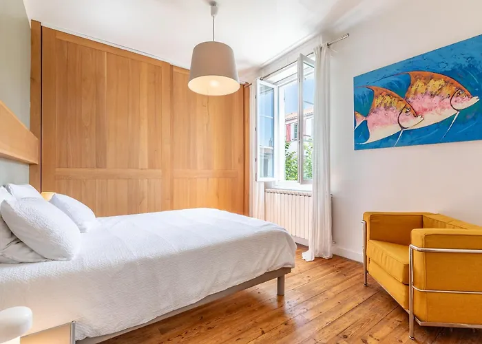 Suzy - Charmante Maison De - Quartier Beaurivage Biarriz